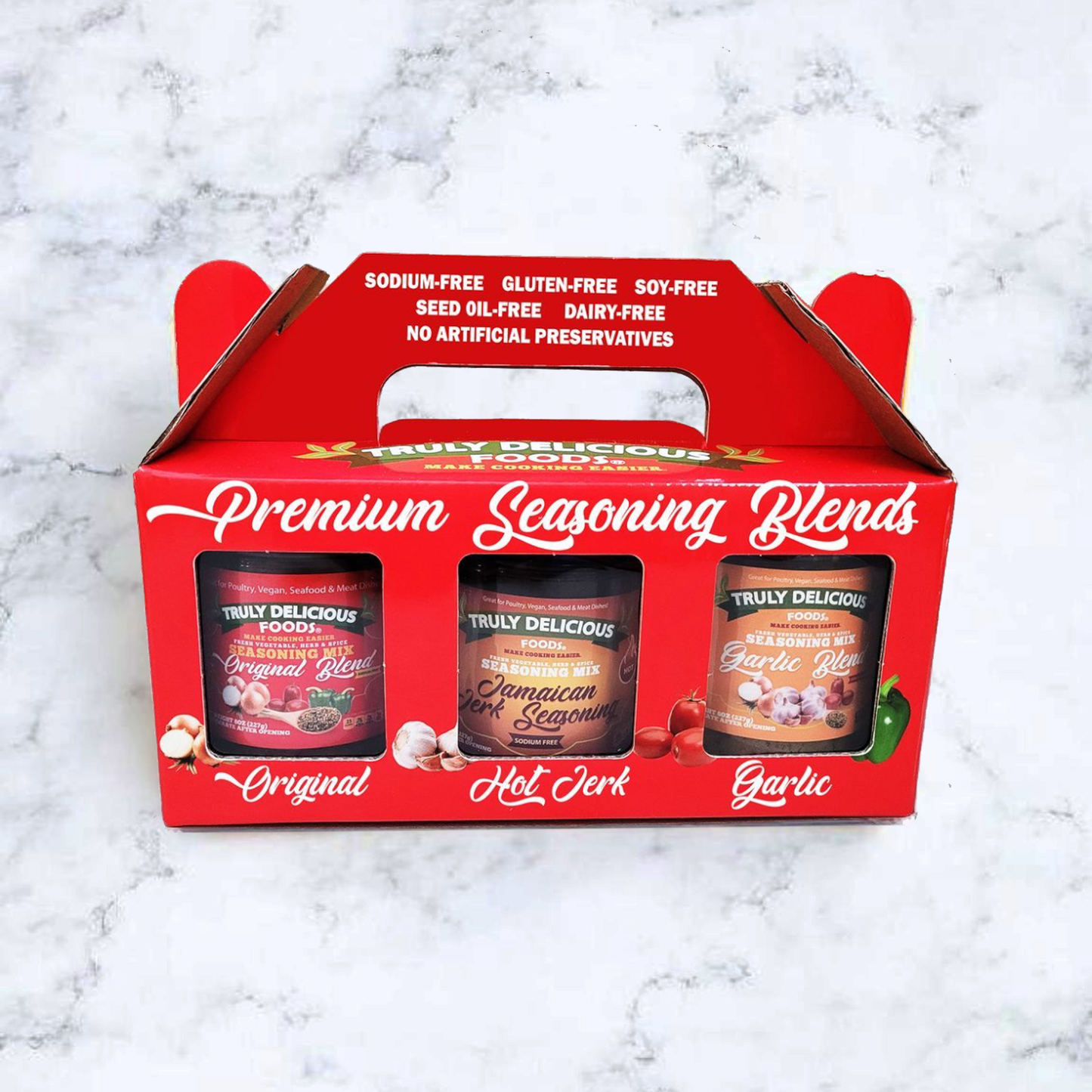 STARTER KIT (8oz Original Blend | 8oz Hot Jamaican Jerk | 8oz Garlic Blend)
