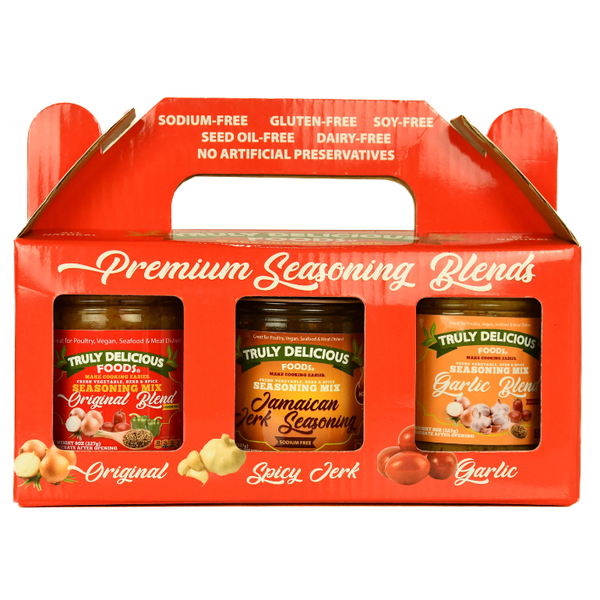 STARTER KIT (8oz Original Blend | 8oz Hot Jamaican Jerk | 8oz Garlic Blend)