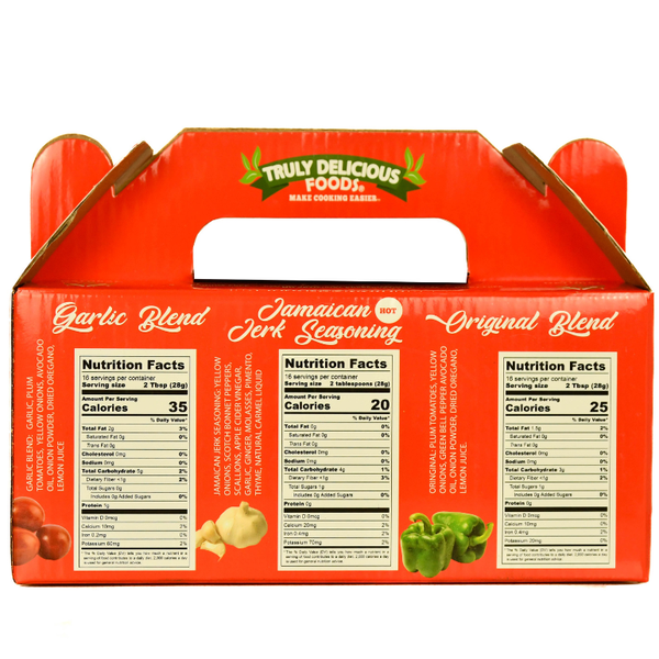 STARTER KIT (8oz Original Blend | 8oz Hot Jamaican Jerk | 8oz Garlic Blend)