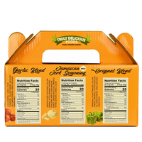 STARTER KIT 8oz Original Blend | 8oz Mild Jamaican Jerk | 8oz Garlic Blend)