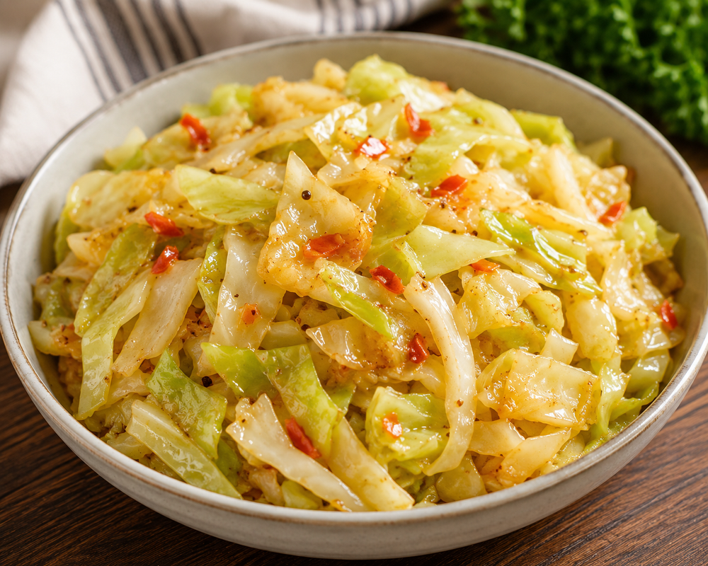 Steamed Cabbage