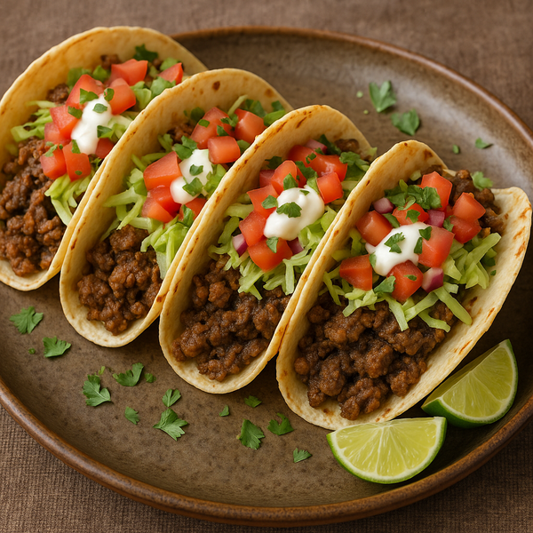 🔥 Ground Beef Jerk Tacos