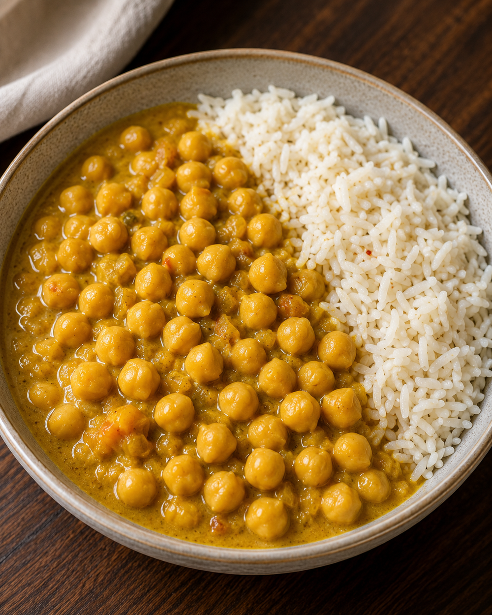 Easy Chickpeas Curry