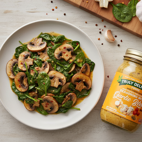 Garlic Mushroom & Spinach