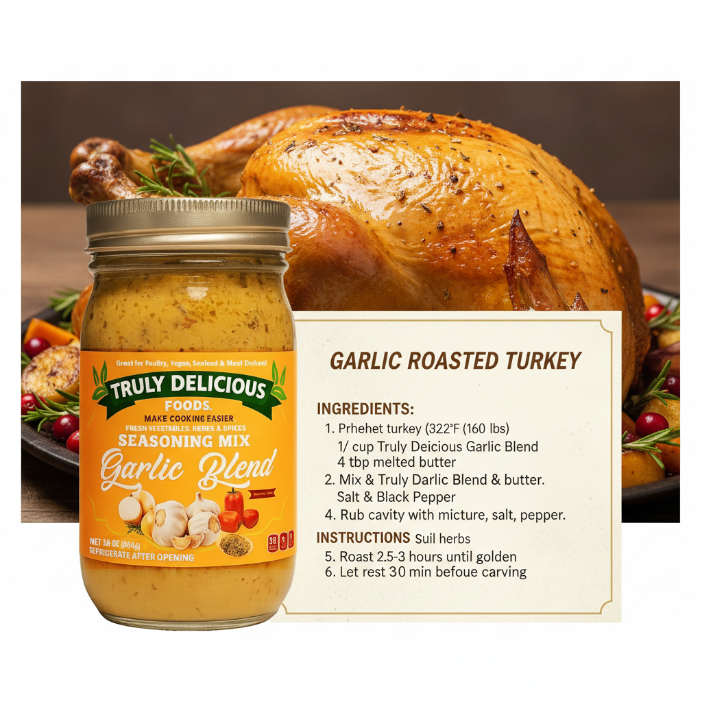 Garlic Blend Recipe Banner