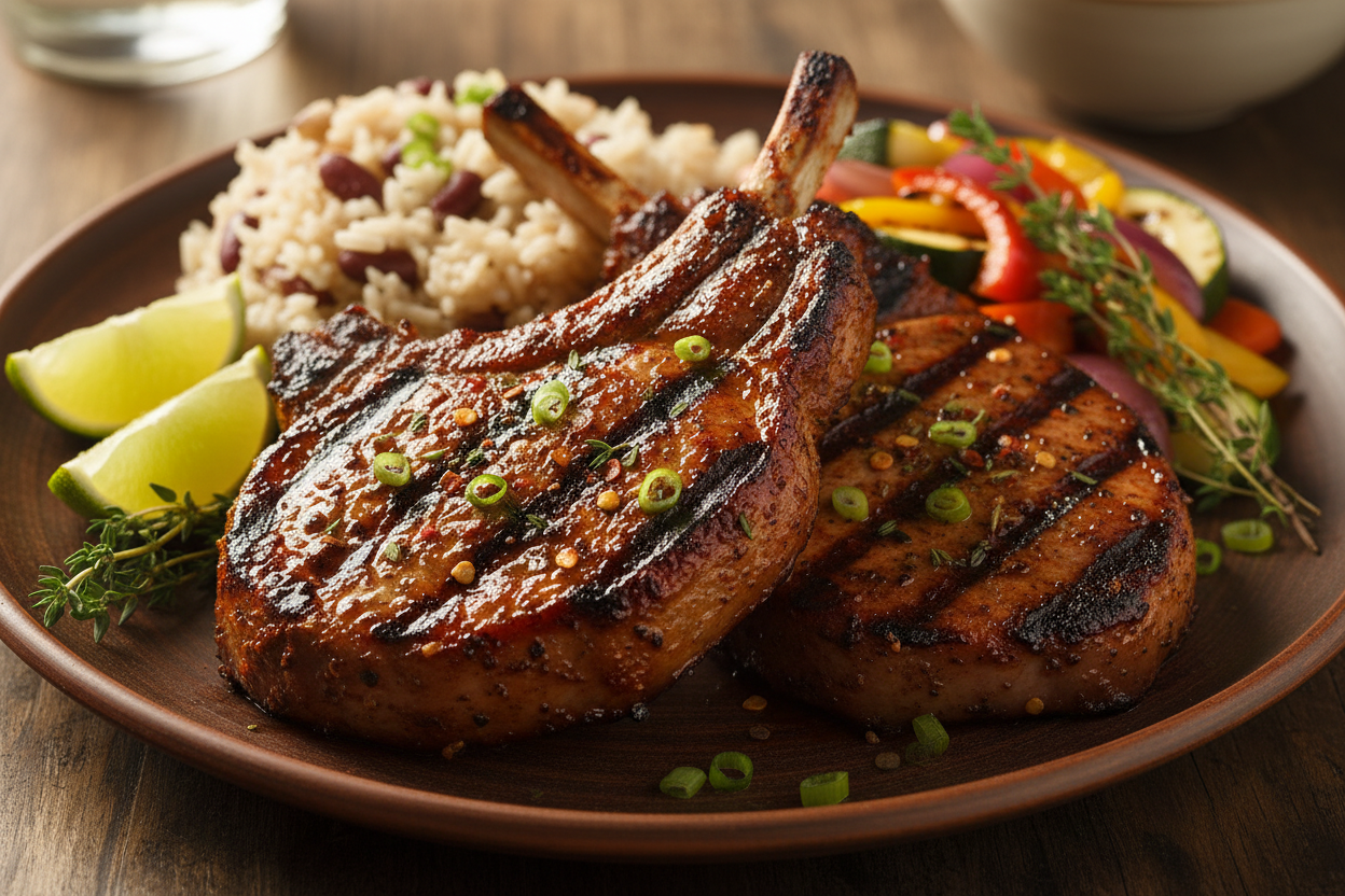 Jerk Pork Chops