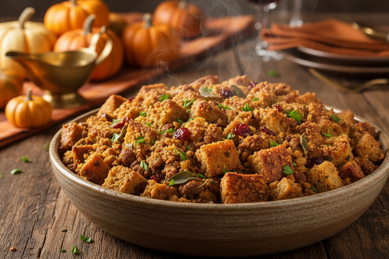 Thanksgiving Stuffing Dish