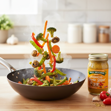Vegetable Stir Fry with Garlic Blend